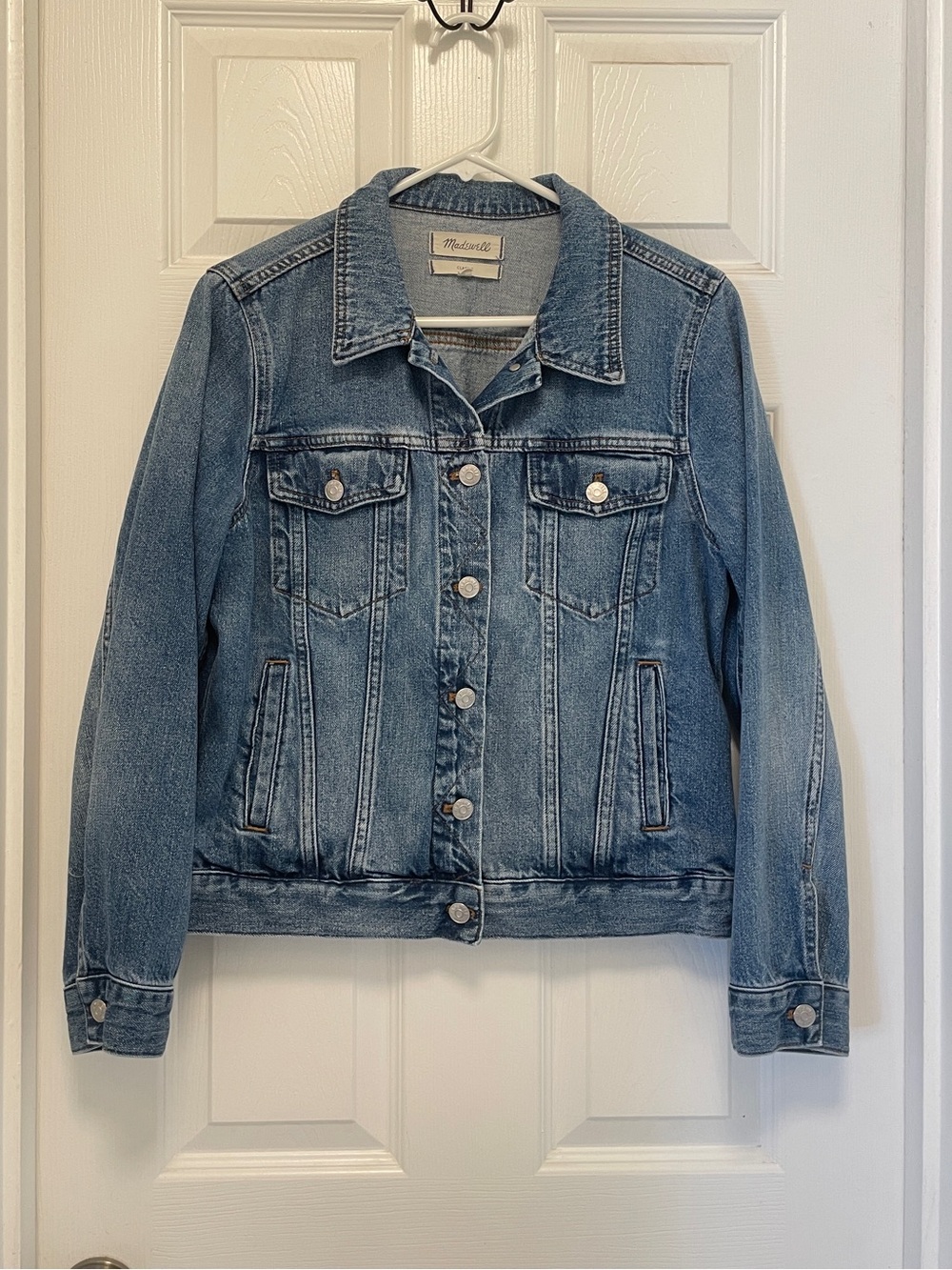 Madewell Light Blue Denim Jacket - Classic Trucker Style